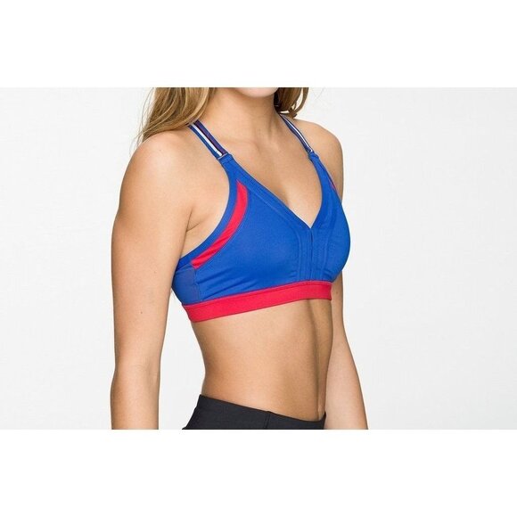 KYODAN Exclusive Collection Old School Bra Top Cobalt Blue Red
